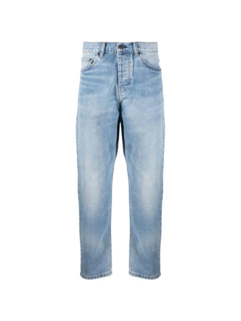 regular straight-leg jeans