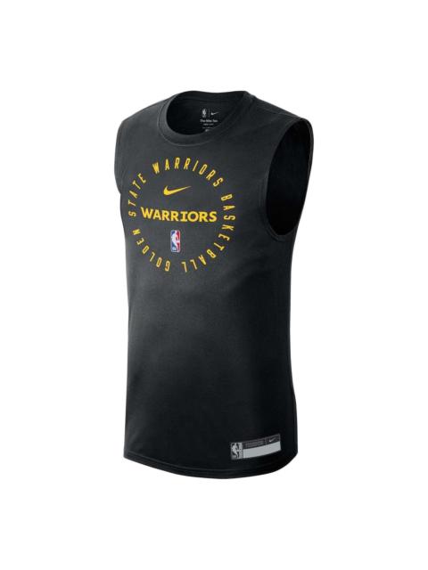 Nike Nike Golden State Warriors Sleeveless T-Shirt 'Black' HF1870-010