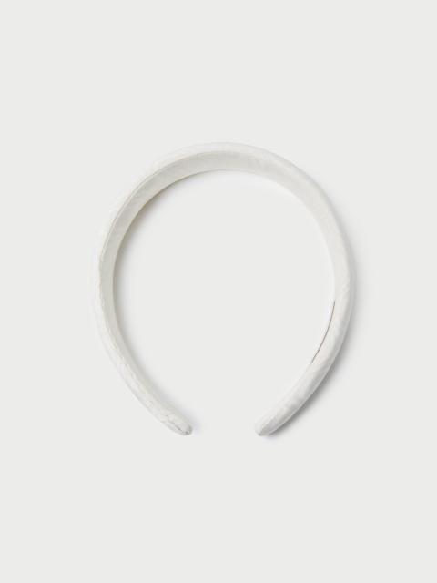 LOEFFLER RANDALL Marina Cream Puffy Headband