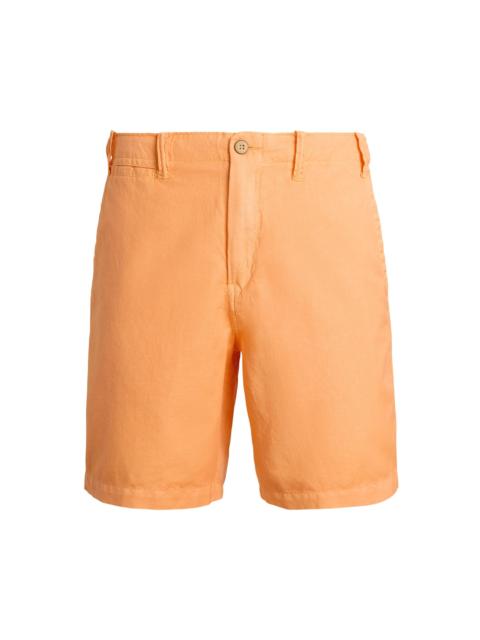 Polo Ralph Lauren Men's 8.5-Inch Classic-Fit Linen-Cotton Shorts - Poppy