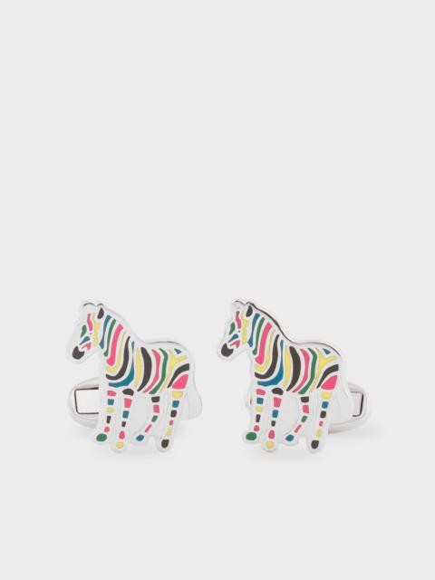 Paul Smith Stripe 'Zebra' Cufflinks