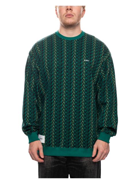 WTAPS Bdy / LS / Cotton. Textile. Sign 'Green' | REVERSIBLE