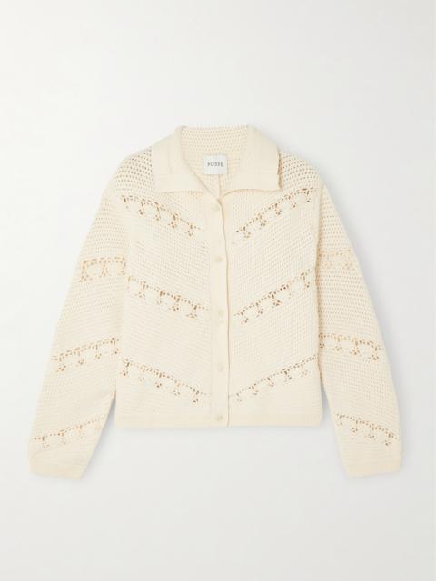 POSSE Dylan Crocheted Cardigan