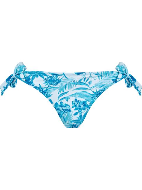 Vilebrequin Women Side Tie Bikini Bottom Tahiti Flowers