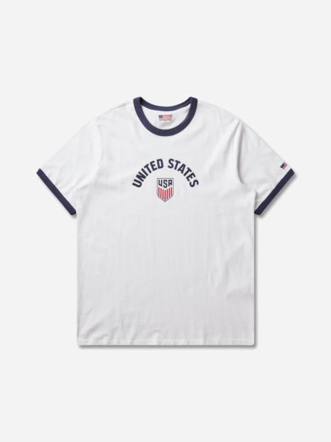Levi's Men's U.S. Soccer Ringer T-Shirt White