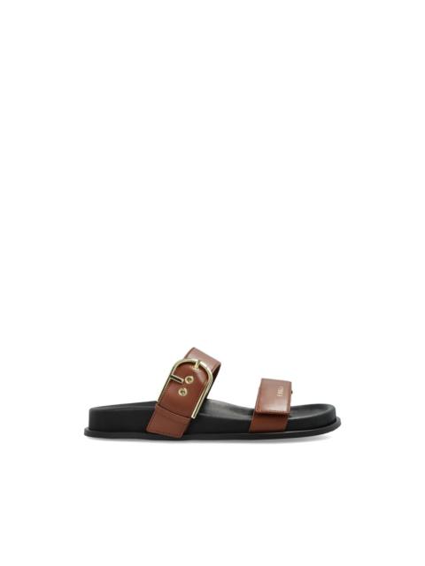 FURLA Solea buckled-strap flat sandals