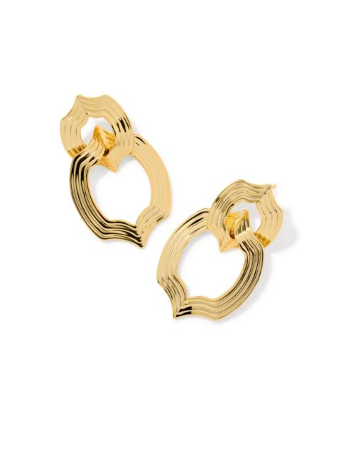 KENDRA SCOTT Nova Gold Statement Earrings