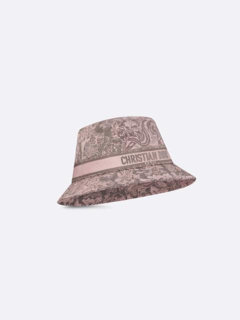 Dior D-Bobby Toile de Jouy Reverse Small Brim Bucket Hat