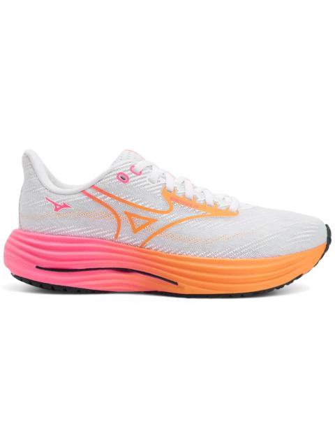 Mizuno Mizuno Wave Rider 28 White Tang Orange Pink Tetra