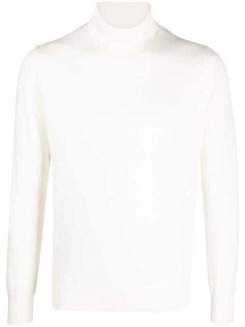 LARDINI roll-neck wool jumper
