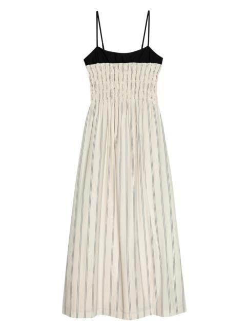 Rails Women's Primrose Striped Cotton Smocked Midi-Dress - Palma Stripe