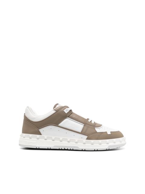 Valentino Rockstud lace-up sneakers