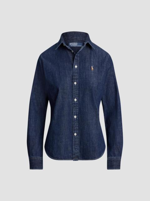 Polo Ralph Lauren Women's Cotton Denim Shirt - Tofty Wash