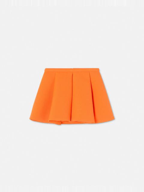 VERSACE Box Pleat Mini Skirt