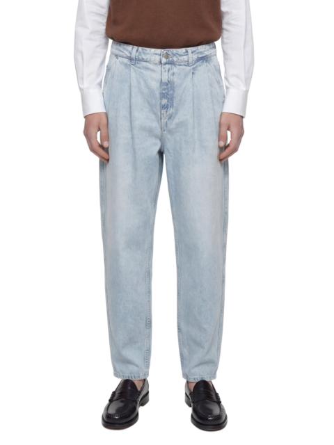 HED MAYNER Pleated Denim Pants