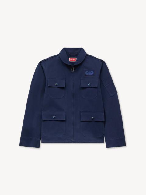 KENZO 'KENZO Flying Boke' military blouson in cotton twill