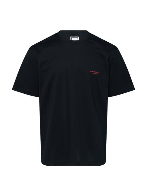Wooyoungmi Fuzzy Embroidery Logo Tee
