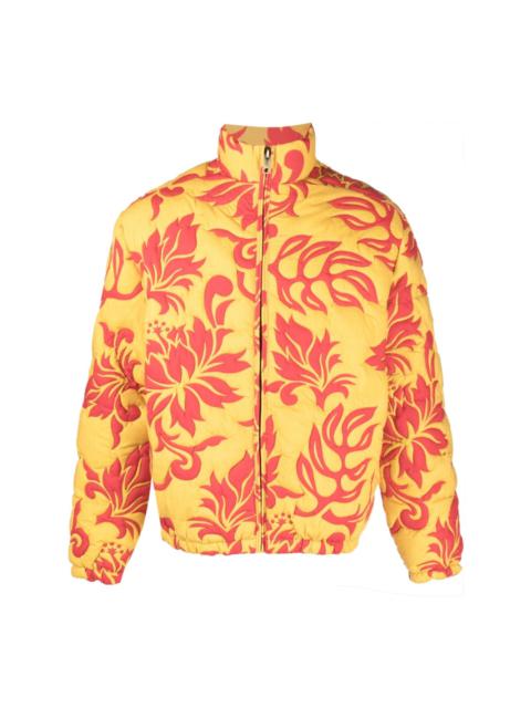ERL quilted floral-print jacket
