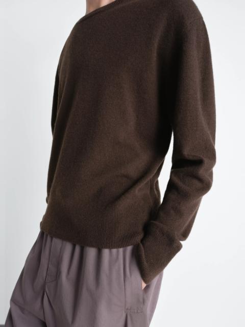 CREW NECK SWEATER IN CASHMERE WOOL