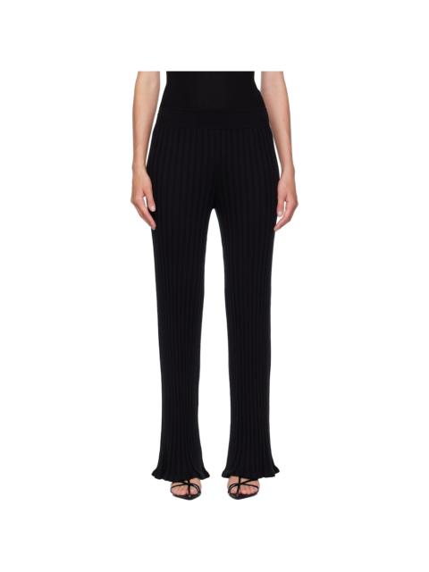 LISA YANG Black Eveline Trousers