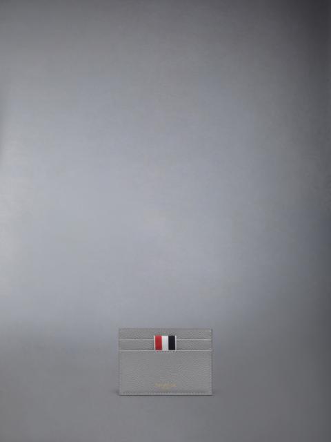 Thom Browne PEBBLE GRAIN SINGLE CARD HOLDER