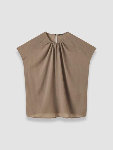 JOSEPH Broca Wool Voile Blouse