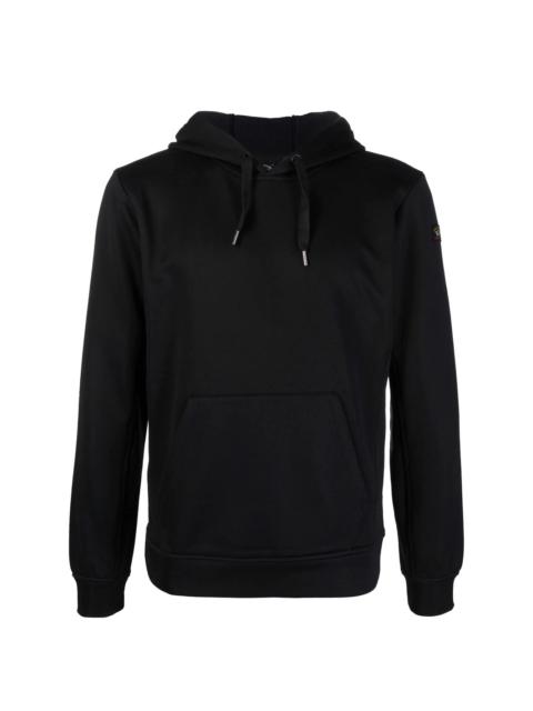 Paul & Shark logo patch hoodie