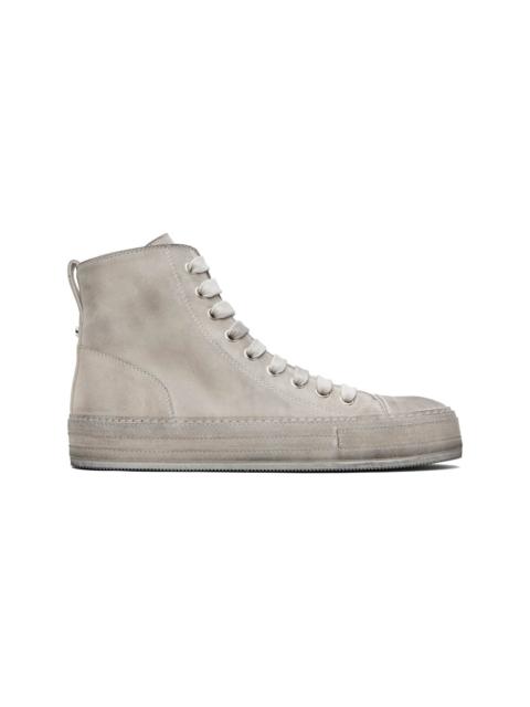 Ann Demeulemeester Gray Orvo High-Top Sneakers