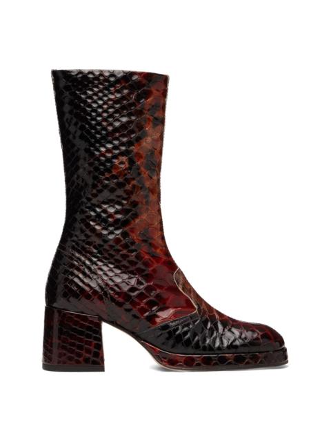 MIISTA Brown Cass Boots