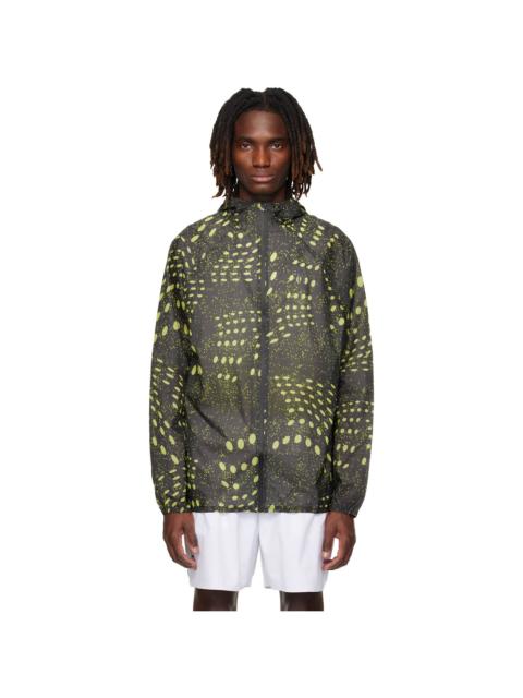 On Black & Green Ultra Running Jacket