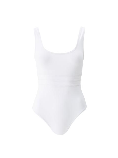 MELISSA ODABASH NEVADA WHITE SWIMSUIT