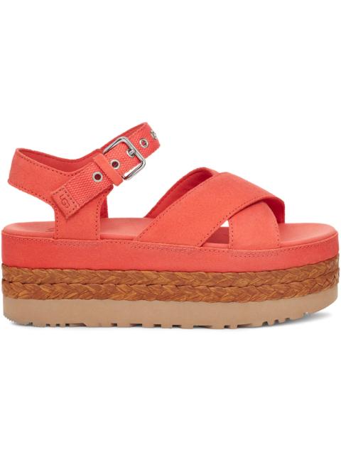 UGG UGG Aubrey Ankle Sandal Vibrant Coral (Women's)
