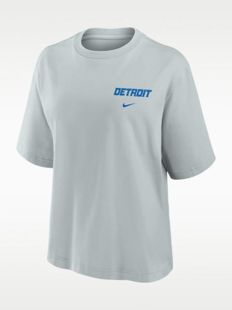 Nike Detroit Lions Rivalries Collection Boxy Women's Nike NFL T-Shirt