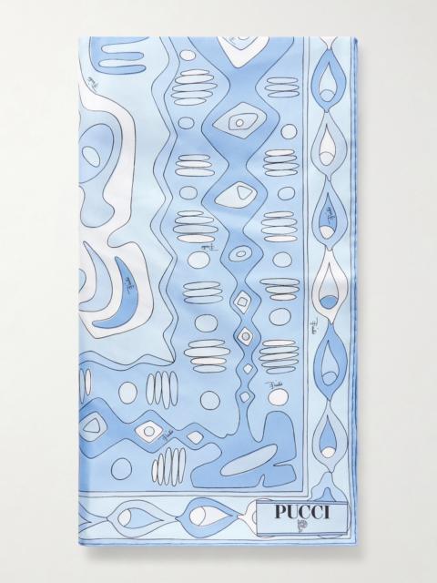 PUCCI Printed Silk-twill Scarf