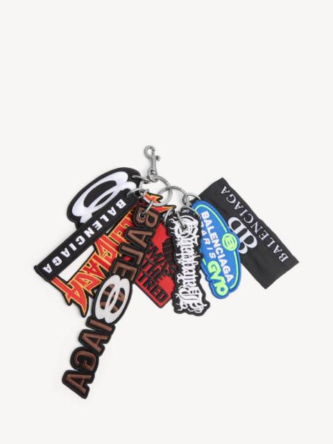 BALENCIAGA Men's Charm/keychain Patches in Multicolor