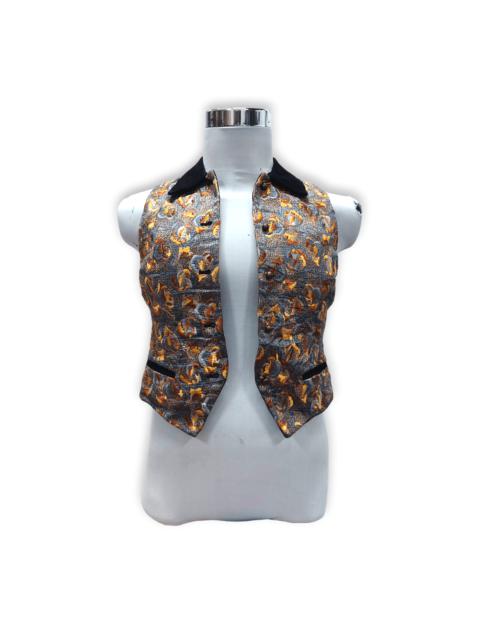 Other Designers Designer × Japanese Brand - TOKYO RUE DE OOOPS Tapestry Leather Waistcoat Vest
