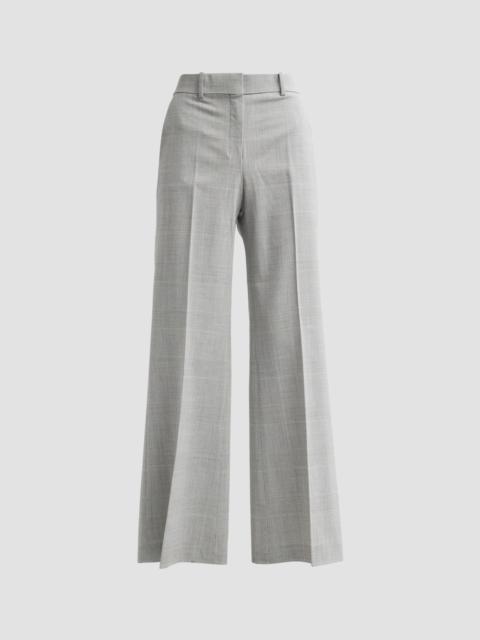 Theory Women's Fluid Flare High-Rise Pants - Grey Multi