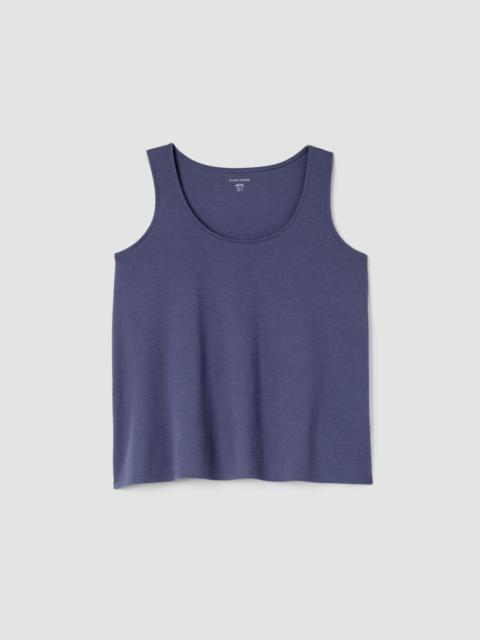 EILEEN FISHER Organic Cotton Interlock U-Neck Sleep Tank