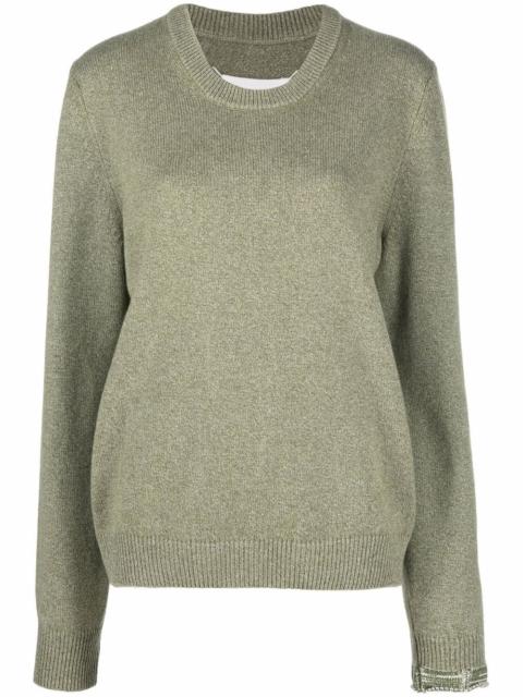 Maison Margiela round neck knit jumper