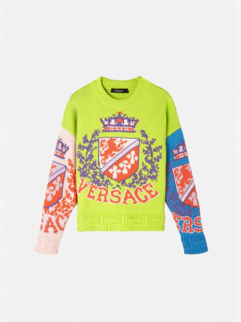 VERSACE Royal Rebellion Knitted Jumper