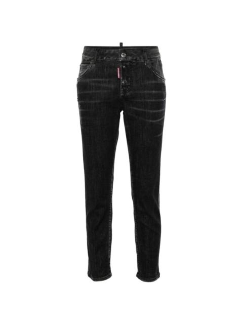 Cool Girl low-rise cropped jeans