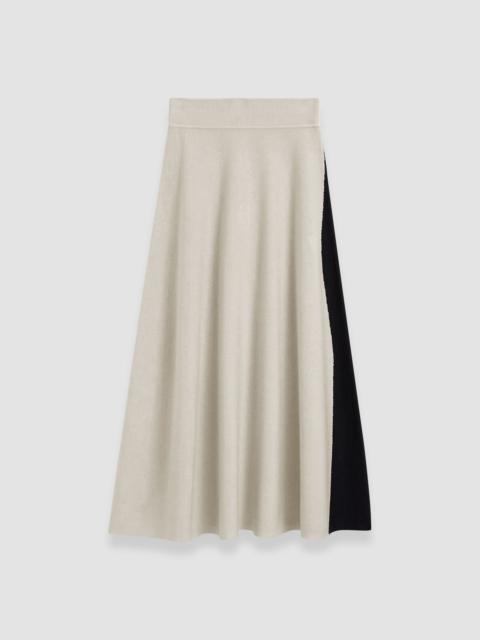 JOSEPH Bi-Colour Knit Skirt