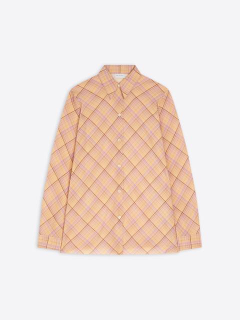 Dries Van Noten CHECKED SILK SHIRT