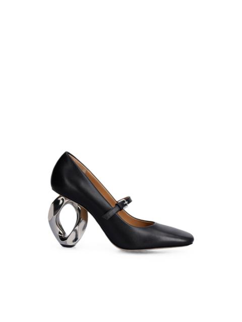 JW Anderson buckle-strap heeled pumps