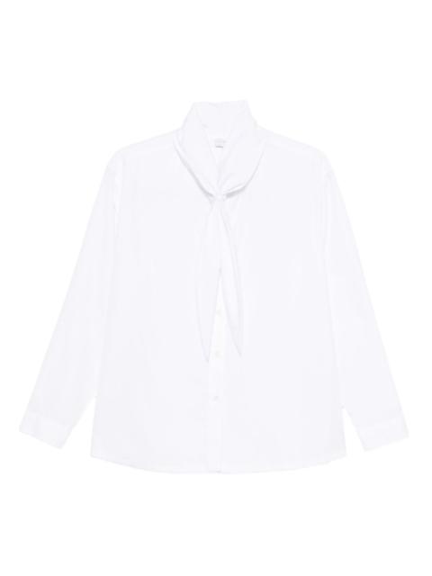 Aspesi tie-neck shirt