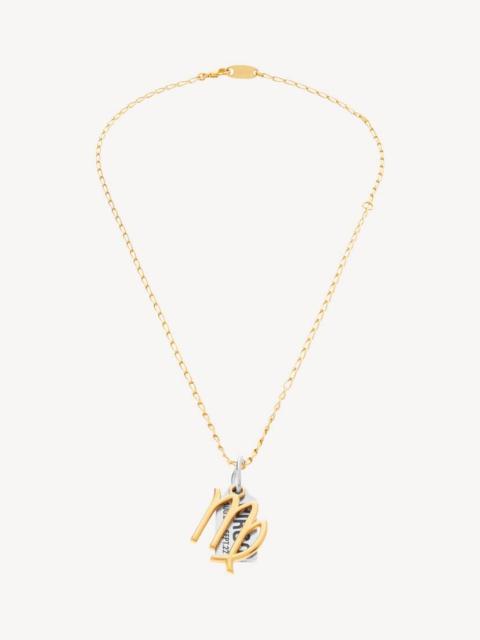BALENCIAGA 금/실버에 있는 Horoscope Virgo 목걸이