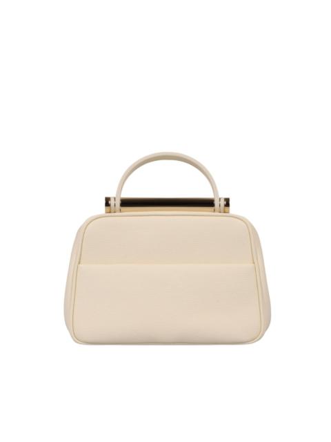 Valextra leather tote bag