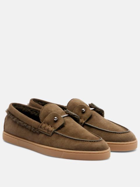 Christian Louboutin Chambeliboat suede loafers