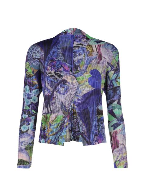 Pleats Please Issey Miyake AURORA JUNGLE CARDIGAN