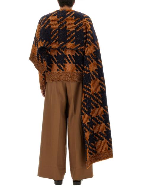 Dries Van Noten Dries Van Noten Wool and Alpaca Blend Scarf — Multicolor